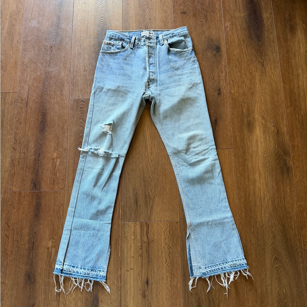 Re/Done Levi The Elsa Jeans 27" inseam 32" measured